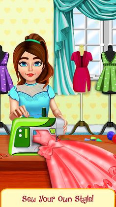 Girl Tailor Fashion Style Game - Screenshot 3
