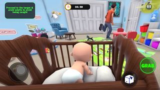 Babby Survivor: Hide Daddy - Screenshot 1