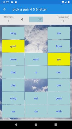 Multi Language Pick A Pair - Screenshot 1