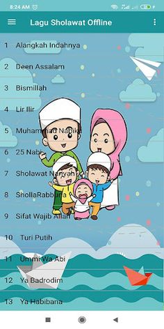Lagu Sholawat & Anak Muslim - Screenshot 2