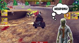 Shoot Zombies with Guns and Ri - Screenshot 2