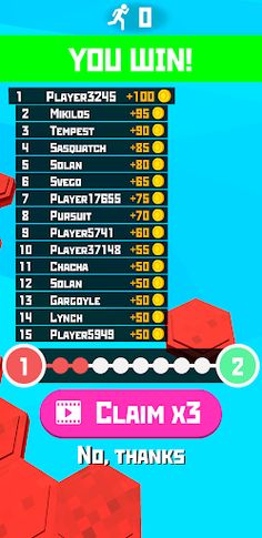 Falling Dash Mobile Royal Race - Screenshot 3