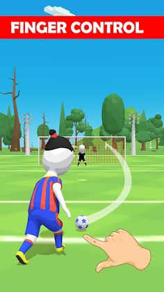 Stickman Freekick: Soccer game - Screenshot 1