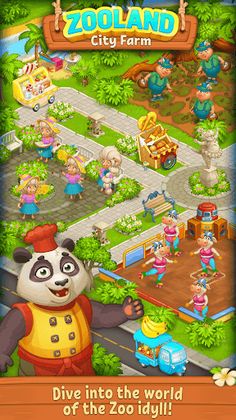 Farm Zoo Happy Day in Pet City - Screenshot 4