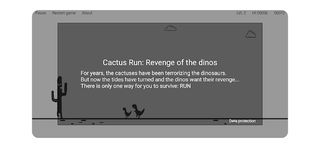 Cactus Run: The Dinos' revenge - Screenshot 1