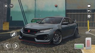 Real Car Simulator Civic Drive - Screenshot 1