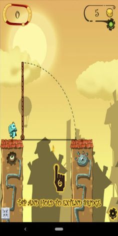 Cross The Roofs - Robot Game - Screenshot 2