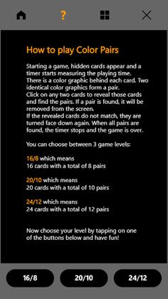 Color Pairs - Screenshot 2