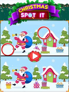 Christmas :Find 5 -Puzzle Game - Screenshot 1
