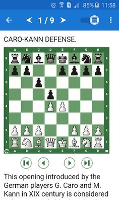 Chess Tactics in Caro-Kann - Screenshot 1