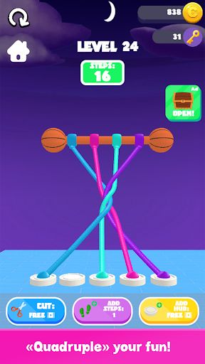 Twisted Ropes 3D Tangle Master - Screenshot 3