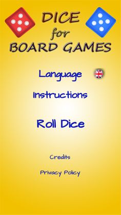 Dice for Board Games - Screenshot 1