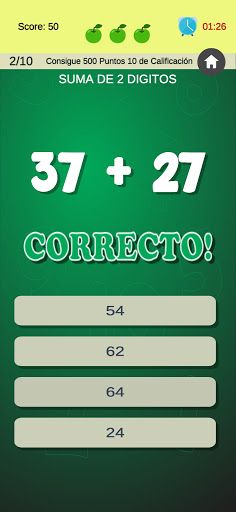 Quiz Matemáticas Básicas - Screenshot 3