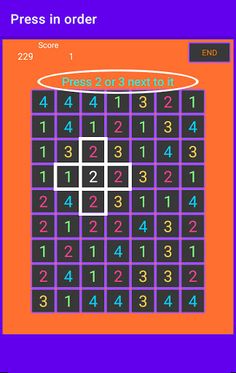 Press number in order - Screenshot 4