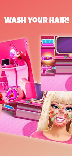 Barbi Face Care Dress Up - Screenshot 2