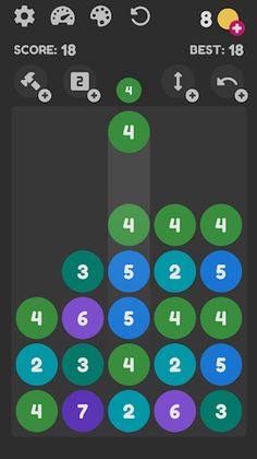 Circle Merge: Infinite Get 10 - Screenshot 2