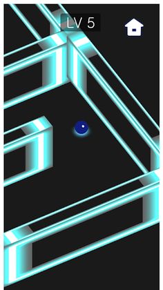 네온 미로 (Neon Maze) - Screenshot 1