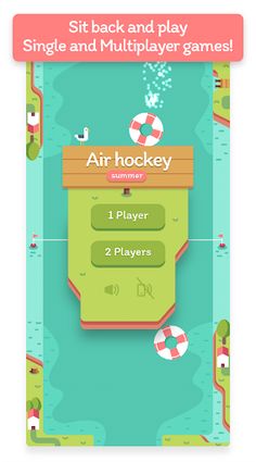 Air Hockey - Summer - Screenshot 2