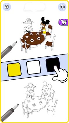 Amanda Coloring adventure III - Screenshot 3