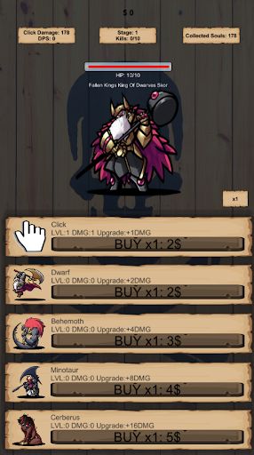 Clicker Monsters: IDLE Clicker - Screenshot 2