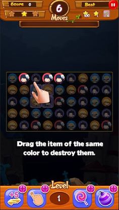 Demon Slayer - Match 3 Puzzle - Screenshot 4