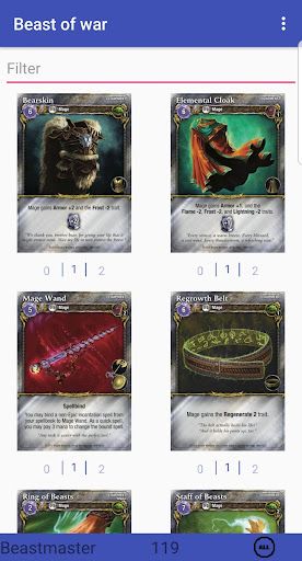 Mage Wars Spellbook Builder - Screenshot 2