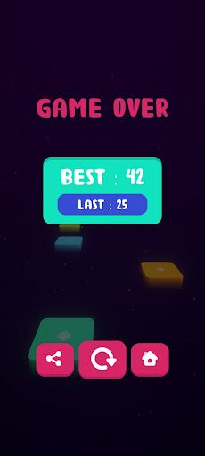 Magic Ball Jump on Space Tiles - Screenshot 4