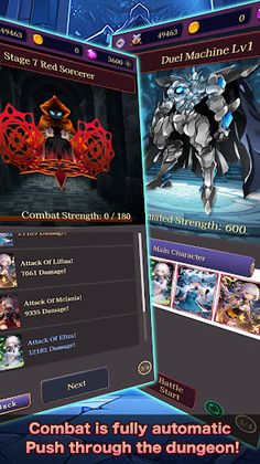 Idle RPG Rosaria Dungeon - Screenshot 2