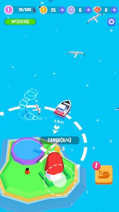 Idle Fishing Boat - Screenshot 1