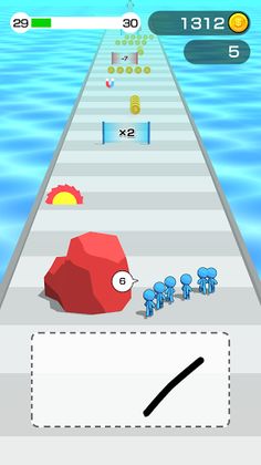 Crowd Showdown 3D - Screenshot 1