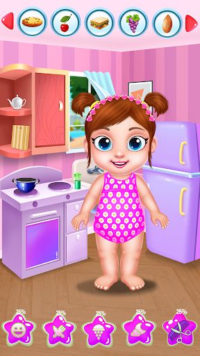 Baby Girl Caring: Animal Dress - Screenshot 3