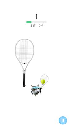 meme cat: smash tennis - Screenshot 2