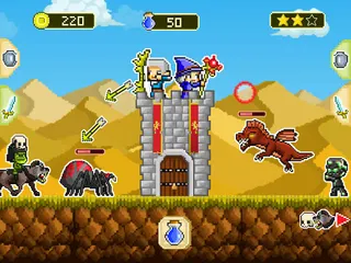 Mini guardians: castle defense - Screenshot 1
