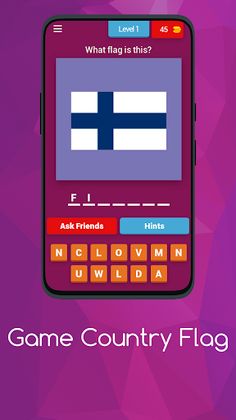 Game Country Flag - Screenshot 1