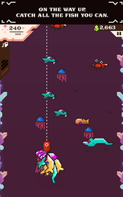 Ridiculous Fishing - Screenshot 3