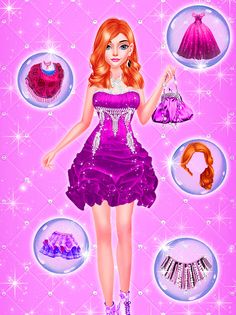 Pink Princess Dress Up Games - Screenshot 2