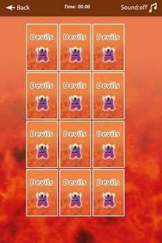 Devils Memory Match - Screenshot 2