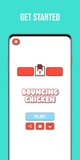 Bouncing Chicken - Screenshot 2