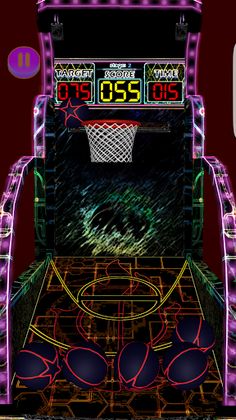 Neon Basketball - Screenshot 3