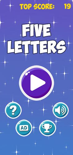 Five Letters: Spin Word - Screenshot 1