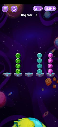 Sorting Planets - Space World - Screenshot 3