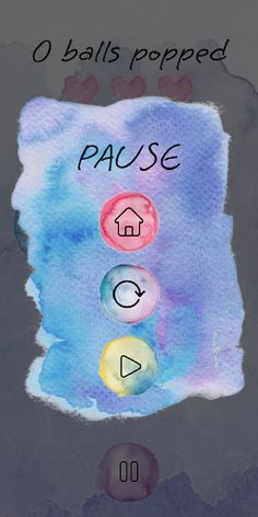 Watercolor balls - Screenshot 1