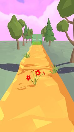 Flower Run - Screenshot 1