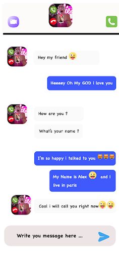 Barbi Granny Scary Video Call - Screenshot 4