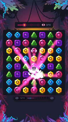 Jewels FRVR - Gems Blast & Dia - Screenshot 4