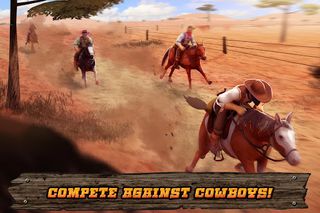 Cowboys Horse Racing Derby - Screenshot 3