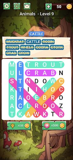 Wordsearch Puzzles - Screenshot 3