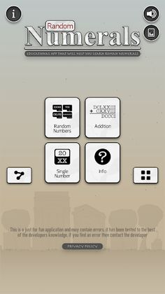 Random Numerals - Screenshot 1