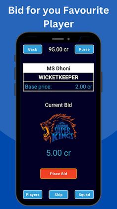 Premiere leage cricket auction - Screenshot 3