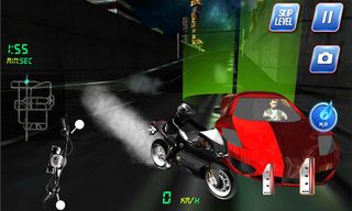 3D Police Motorcycle Race 2016 - Screenshot 2